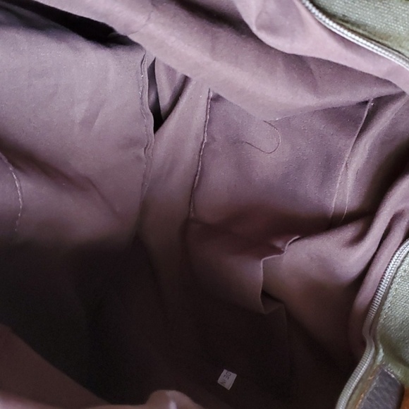 Grace Callie Designs Olive Genova messenger- tote bag 18.5 X 16 front po… - Picture 5 of 12